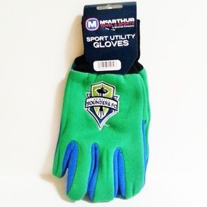 Seattle Sounders FC No Slip Grip Utility Gloves